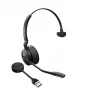 Jabra Engage 55 - USB-A MS Mono, EMEA/APAC, Wireless, Office/Call center, 57 g, Headset, Black, Titanium