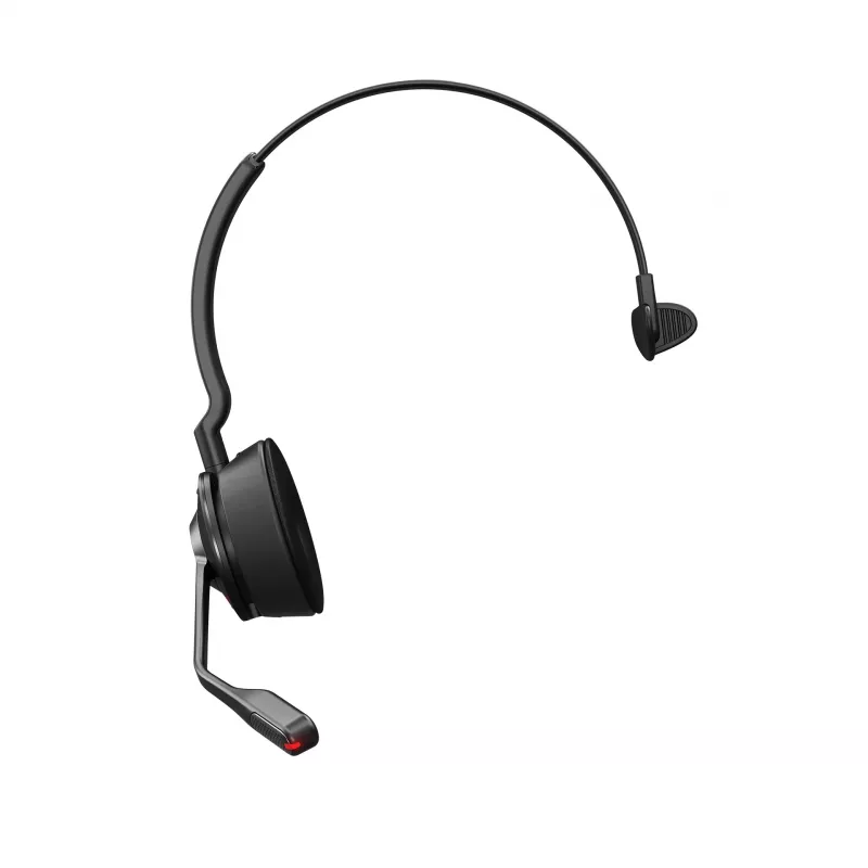 Jabra Engage 55 - USB-A MS Mono, EMEA/APAC, Wireless, Office/Call center, 57 g, Headset, Black, Titanium