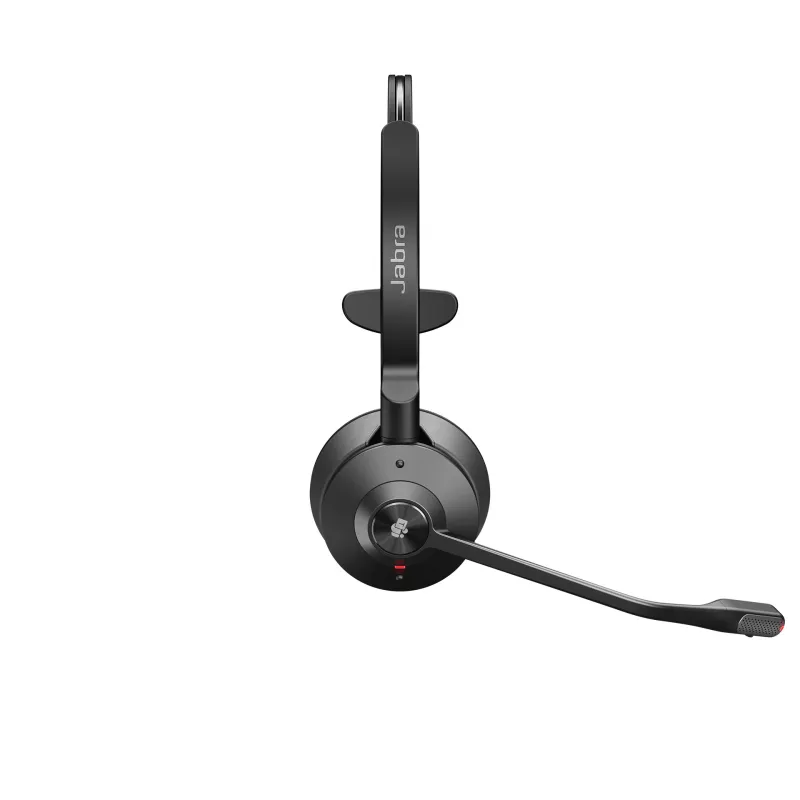 Jabra Engage 55 - USB-A MS Mono, EMEA/APAC, Wireless, Office/Call center, 57 g, Headset, Black, Titanium