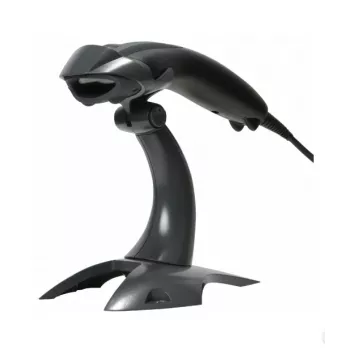HONEYWELL Barcode Scanner Voyager 1200g USB Kit - Includes Black Scanner 1200g & Rigid Presentation Stand & Coiled USB Type A Cable 3m