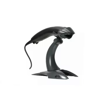 HONEYWELL Barcode Scanner Voyager 1200g USB Kit - Includes Black Scanner 1200g & Rigid Presentation Stand & Coiled USB Type A Cable 3m