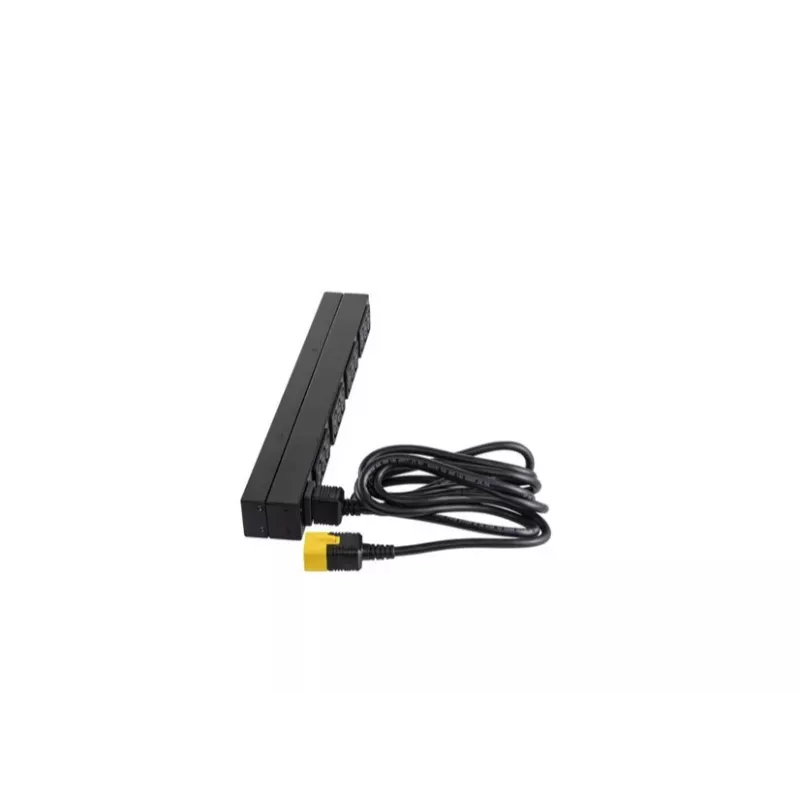 APC NetShelter Basic Rack PDU, 1U, 1PH, 3.7kW 230V 16A or 3.3kW 208V 16A, x12 C13 outlets, C20 cord