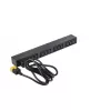 APC NetShelter Basic Rack PDU, 1U, 1PH, 3.7kW 230V 16A or 3.3kW 208V 16A, x12 C13 outlets, C20 cord
