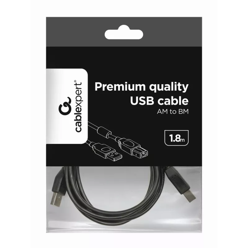 GEMBIRD Premium Quality USB A-Plug to B-plug Cable - 2m