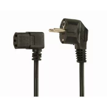 GEMBIRD Power Cord (Right Angled C13), VDE Approved, 2.0m