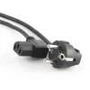 GEMBIRD Power Cord (Right Angled C13), VDE Approved, 2.0m