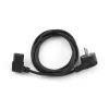 GEMBIRD Power Cord (Right Angled C13), VDE Approved, 2.0m