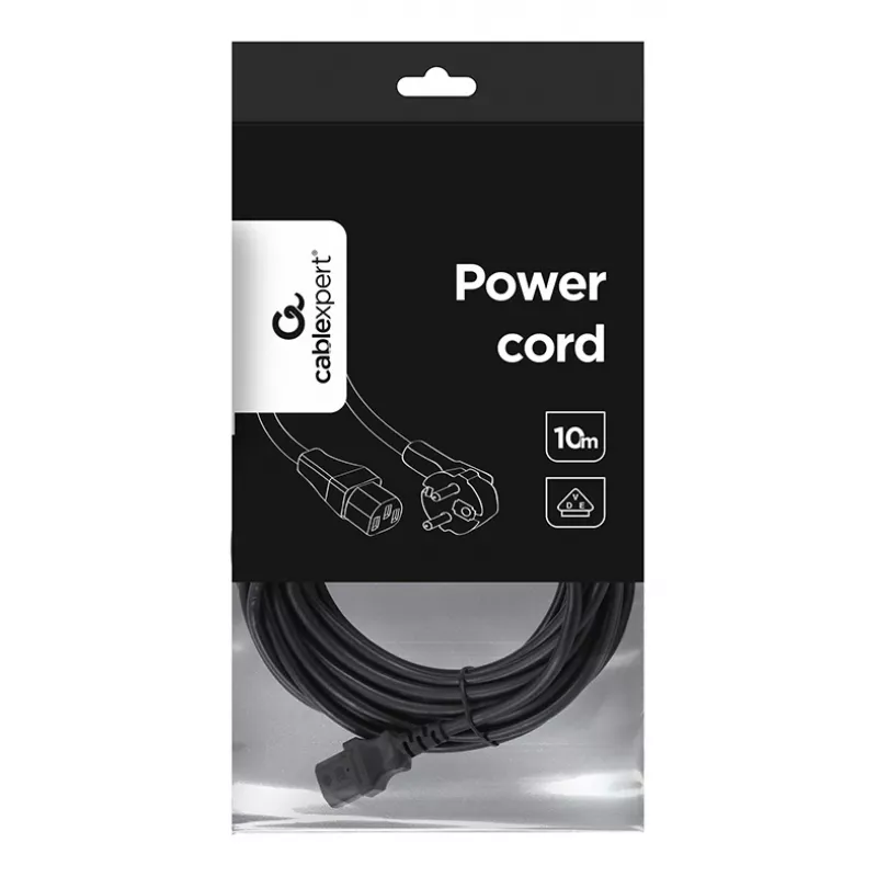 GEMBIRD Power Cord (C13), VDE Approved 10m
