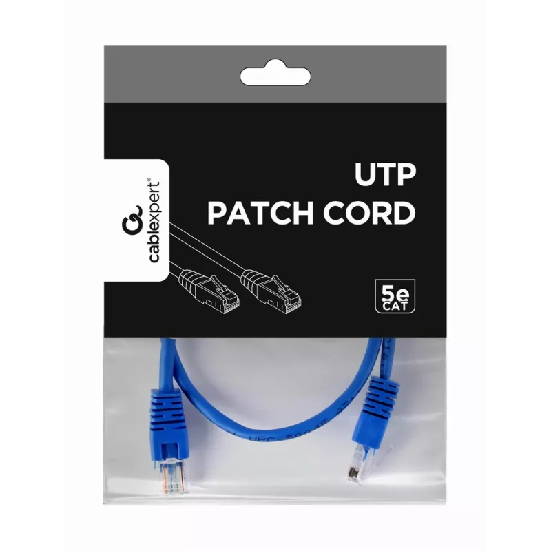GEMBIRD Patch Cable - Cat 5e - UTP - 50cm - Blue