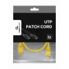 Networking Cable Gembird PP12-0.5M/Y RJ-45 Cat5e 0.5m Yellow
