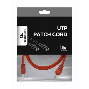 GEMBIRD Patch Cable - Cat 5e - UTP - 2m - Red