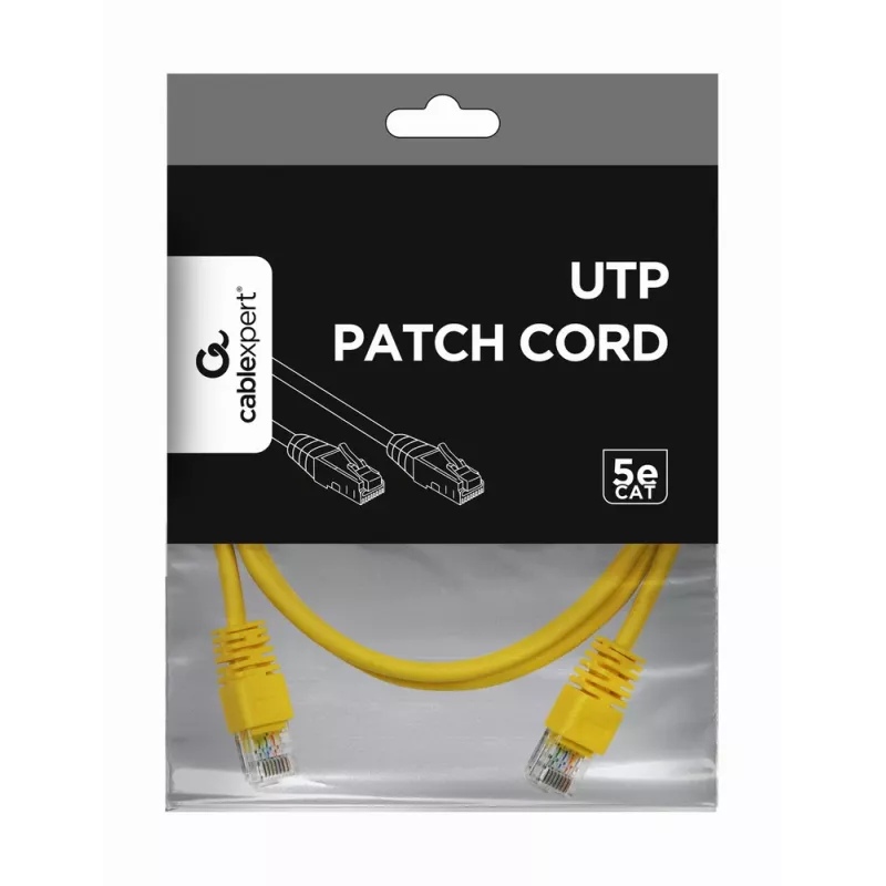 GEMBIRD Patch Cable - Cat 5e - UTP - 2m - Yellow