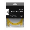 GEMBIRD Patch Cable - Cat 5e - UTP - 3m - yellow