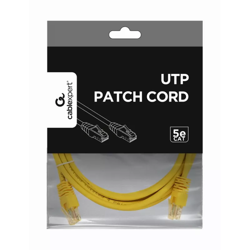 GEMBIRD Patch Cable - Cat 5e - UTP - 3m - yellow