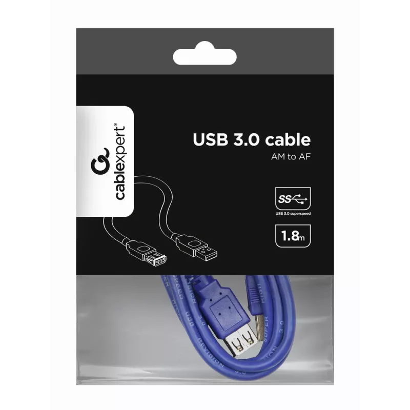GEMBIRD USB 3.0 Extension Cable 2.0m