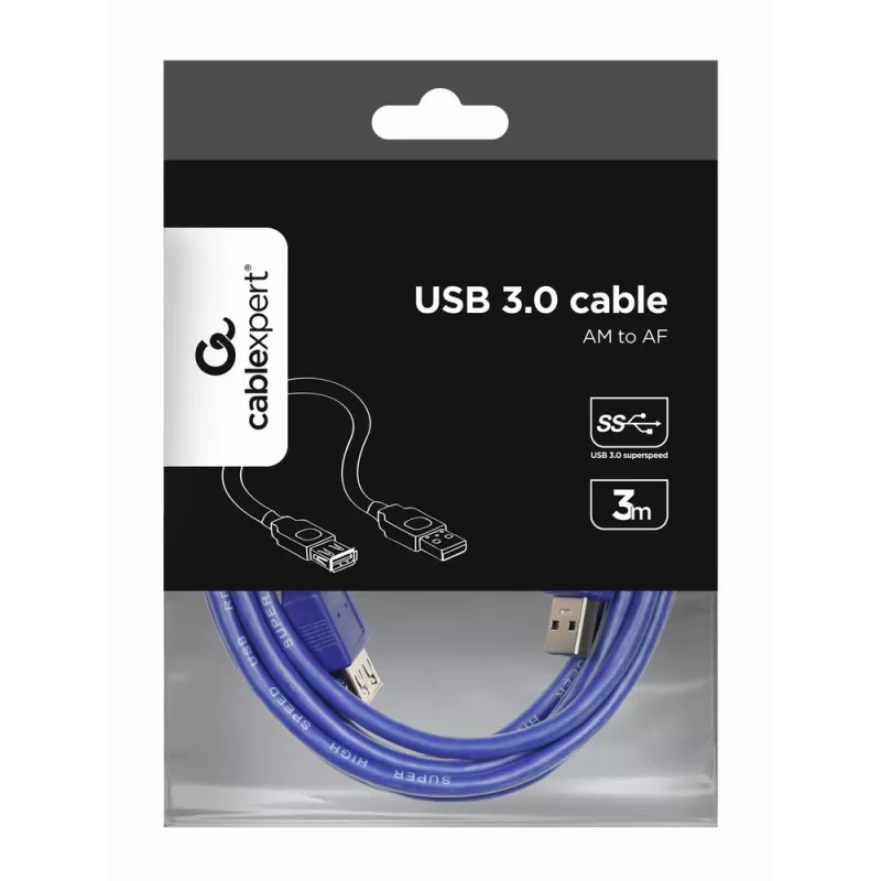 GEMBIRD USB 3.0 Extension Cable 3m