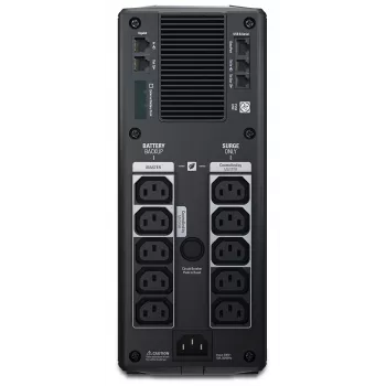 APC Back-UPS Pro, 1500VA/865W, Tower, 230V, 10x IEC C13 outlets, AVR, LCD, User Replaceable Battery