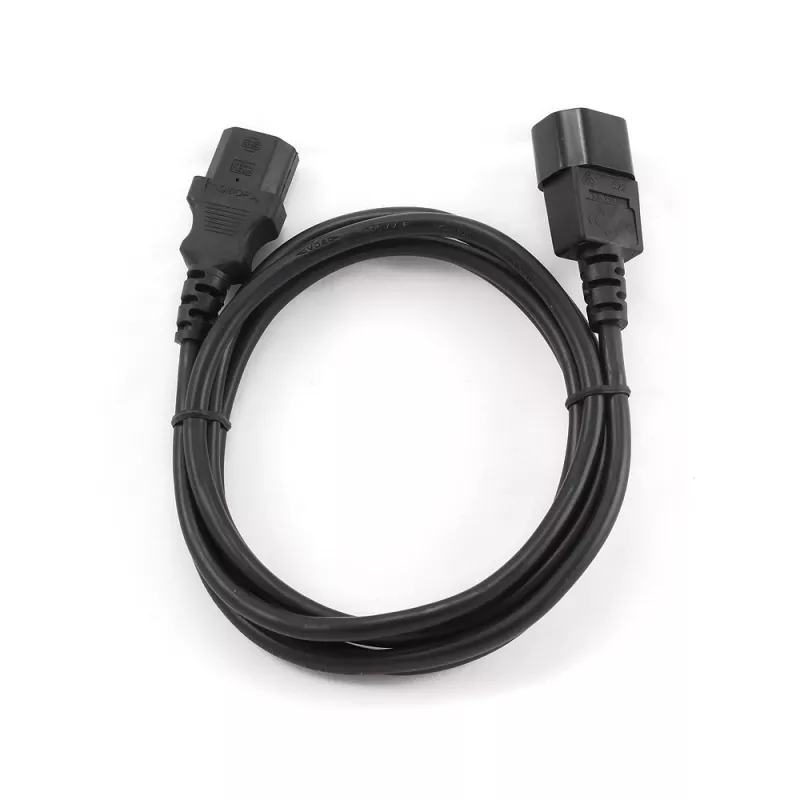 GEMBIRD Power Cord (C13 to C14), VDE Approved, 2.0m