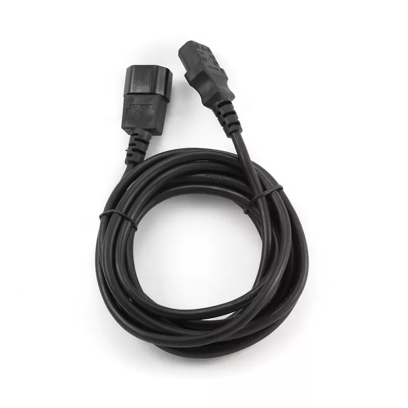 GEMBIRD Power Cord (C13 to C14), VDE Approved, 3m