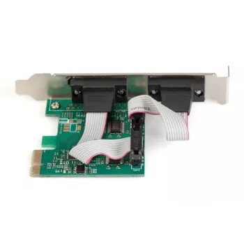 DIGITUS Serial I/O,2-port, Pci-e Add-On card 2 X DB9 M Slot Bracket + LP Brackets MCS9901 chIPSet