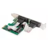 DIGITUS Serial I/O,2-port, Pci-e Add-On card 2 X DB9 M Slot Bracket + LP Brackets MCS9901 chIPSet