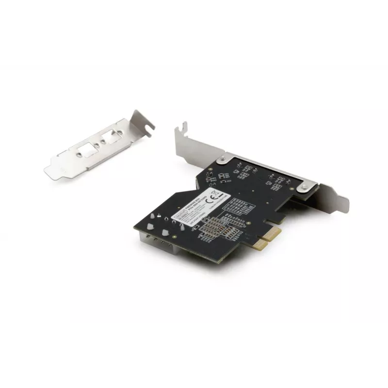 DIGITUS IEEE 1394b Interface Card, Pci-e 3 Port, 2x9-Pin External +1x9-Pin Internal