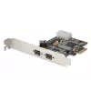 DIGITUS IEEE 1394b Interface Card, Pci-e 3 Port, 2x9-Pin External +1x9-Pin Internal