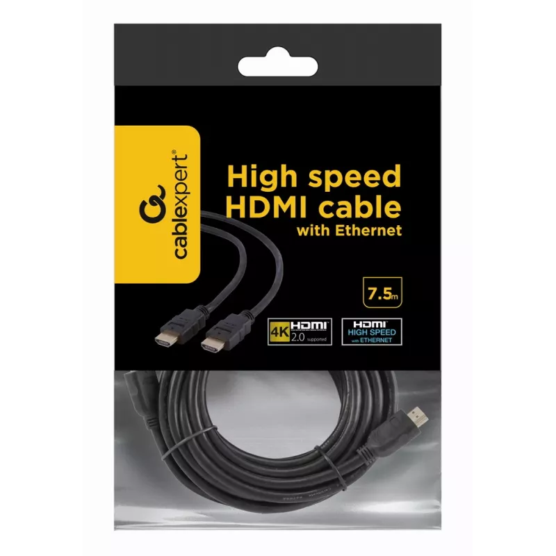 GEMBIRD HDMI V.1.4 Male-male Cable/ 7.5m Bulk Package (cc-hdmi4-7.5m)
