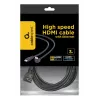 GEMBIRD High Speed HDMI Cable with Ethernet, 90 Degrees Upwards Angled Connector, 3m