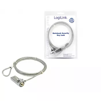 Notebook Security Lock LogiLink NBS002 Combination Cable Lock 1.5m