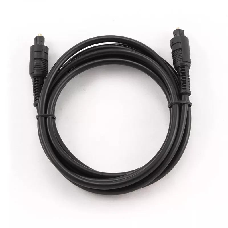 Audio Cable, Gembird Toslink, 2m, Black, Male-Male Connectors
