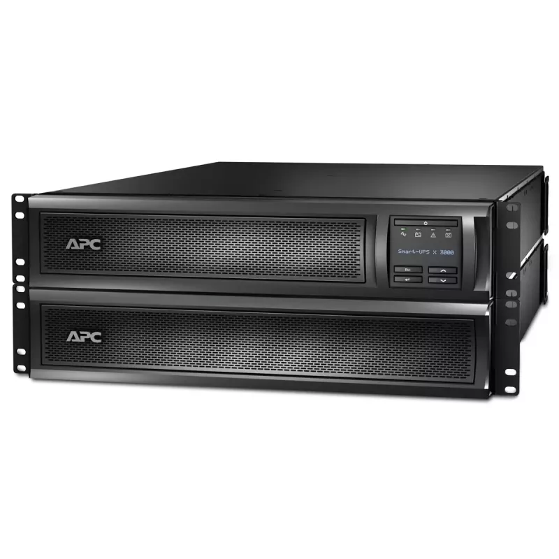 APC Smart-UPS X SMX3000RMHV2UNC - 3000VA, 8x C13, 1x C19 outlet, USB, expandable runtime, NMC