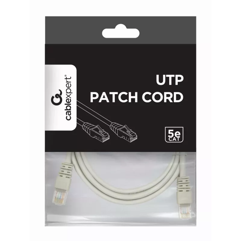 GEMBIRD Patch Cable - Cat 5e - UTP - 1.5m - Grey