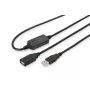 DIGITUS USB 2.0 Repeater Cable USB A male / A female 10m (DA-73100-1)