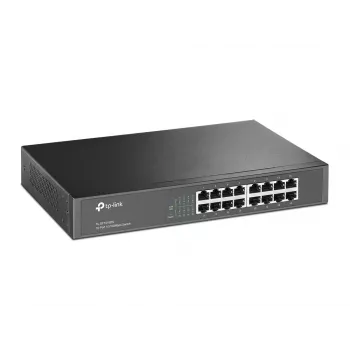 TP-Link TL-SF1016DS network switch Unmanaged Fast Ethernet (10/100) 1U Black