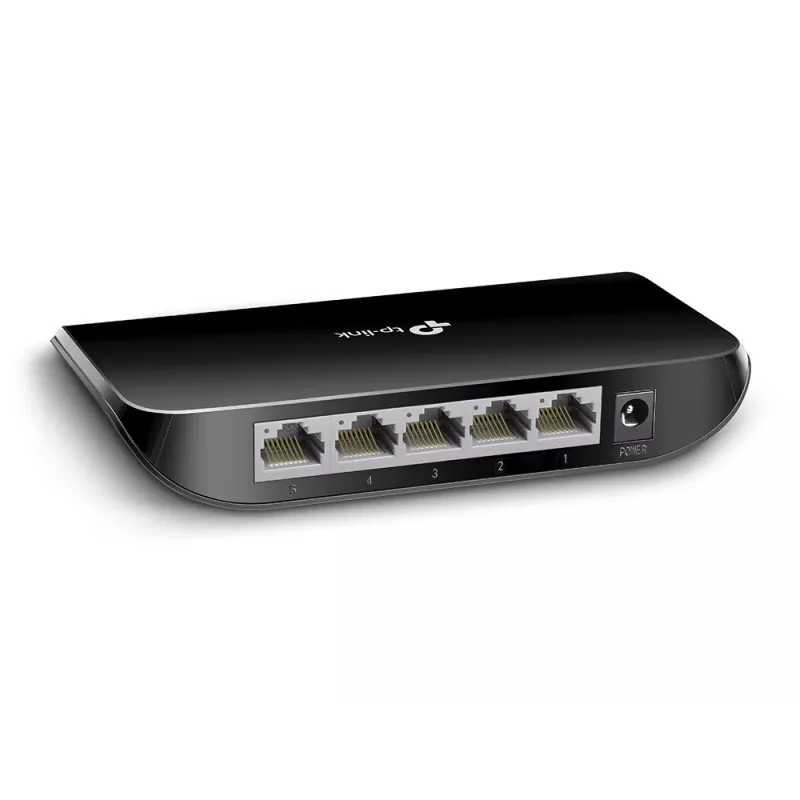 TP-Link 5-Port Gigabit Desktop Network Switch, Unmanaged, Gigabit Ethernet (10/100/1000), Full duplex
