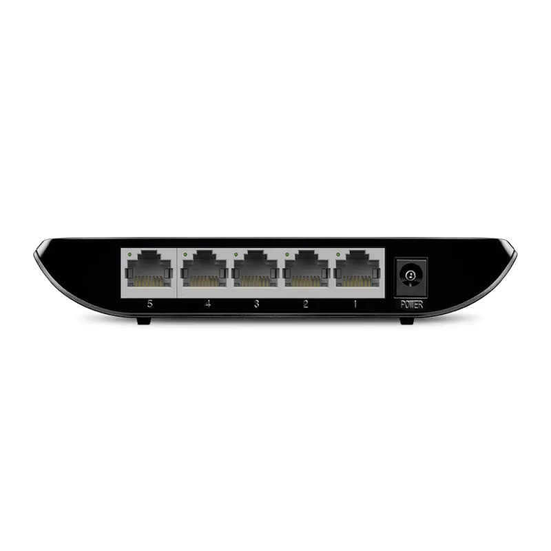 TP-Link 5-Port Gigabit Desktop Network Switch, Unmanaged, Gigabit Ethernet (10/100/1000), Full duplex