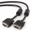 GEMBIRD Premium VGA HD15M/HD15M Dual-Shielded With 2*Ferrite Core 2.0m Cable/ Black