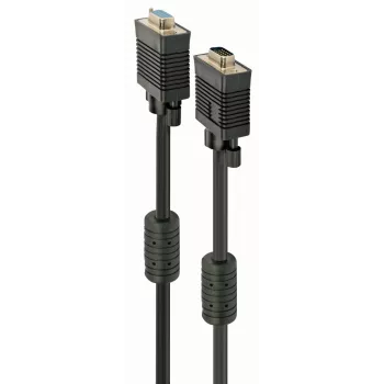 GEMBIRD Premium Dual-Shielded VGA Extension Cable With Ferrite Cores, 1.8m
