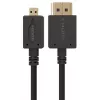 GEMBIRD HDMI Male to micro D-male Cable With Gold-plated Connectors 2.0m black