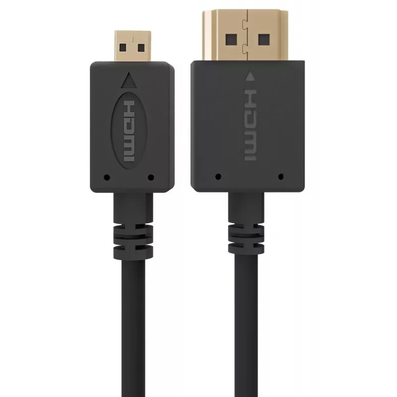 GEMBIRD HDMI Male to micro D-male Cable With Gold-plated Connectors 2.0m black