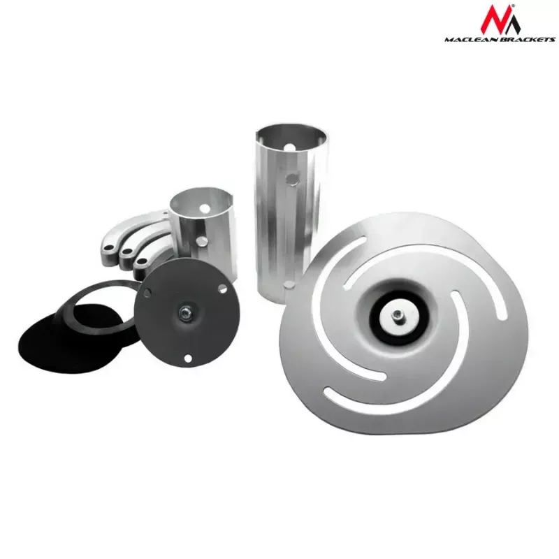 Ceiling mount MACLEAN MC-515 for projectors, adjustable height 80–170 mm, load capacity 10 kg