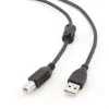 GEMBIRD Premium Quality USB A-plug to B-plug Cable 4.5m - Black