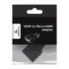HDMI to micro HDMI Cable Gembird A-HDMI-FD Black
