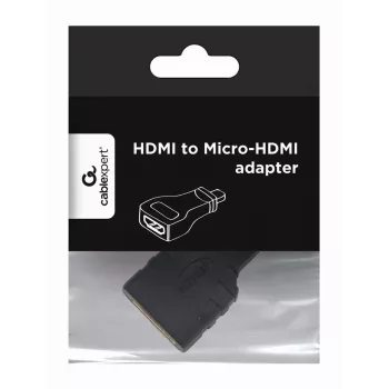 HDMI to micro HDMI Cable Gembird A-HDMI-FD Black