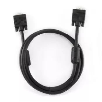 GEMBIRD Premium VGA HD15M/HD15M Dual-Shielded With 2*Ferrite Core 10m Cable/ Black