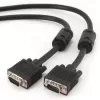 GEMBIRD Premium VGA HD15M/HD15M Dual-Shielded With 2*Ferrite Core 10m Cable/ Black