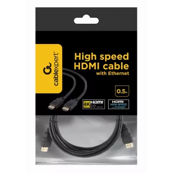 GEMBIRD HDMI v.1.4 Male-Male Cable 0.5m Bulk Package