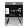 GEMBIRD Patch Cable - Cat 5e - UTP - 25cm - Black