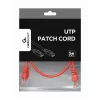 GEMBIRD Patch Cable - Cat 5e - UTP - 25cm - Red